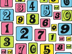 Alison Ellis Design – Her Birthday Numbers