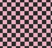 Pretty in Print – Flamingo – Checker 5 – Black – A4 Paper