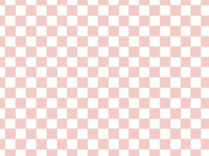 Pretty in Print – White – Checker 3 – Sherbet Pink – A4 Paper